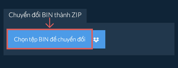 Chuyển đổi BIN thành ZIP