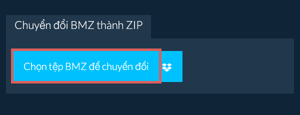 Chuyển đổi BMZ thành ZIP