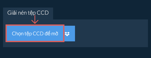 Giải nén tệp CCD