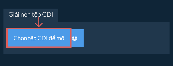 Giải nén tệp CDI