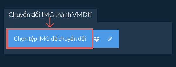 Chuyển đổi IMG thành VMDK