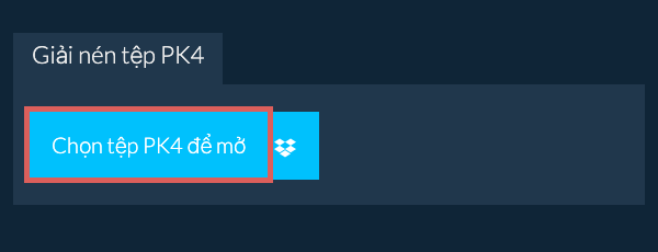 Giải nén tệp PK4