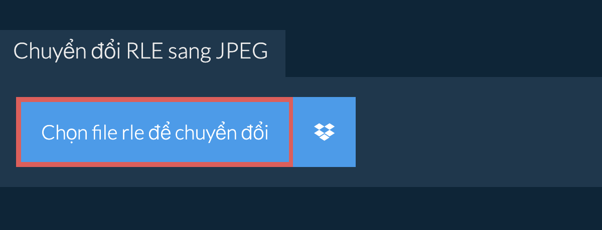 Chuyển đổi rle sang jpeg