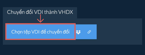 Chuyển đổi VDI thành VHDX