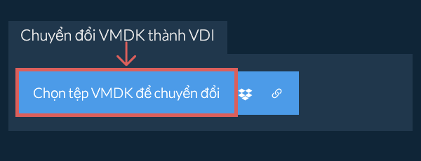 Chuyển đổi VMDK thành VDI