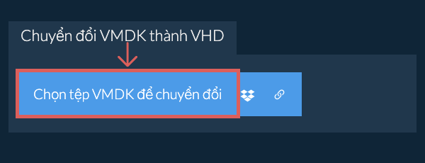 Chuyển đổi VMDK thành VHD