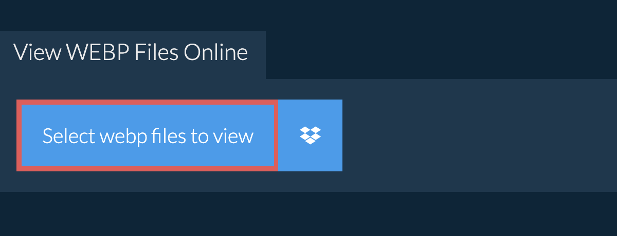 View webp Files Online
