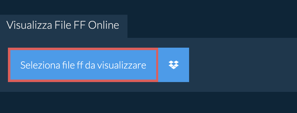 Visualizza File ff Online