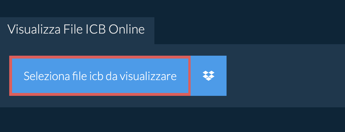 Visualizza File icb Online