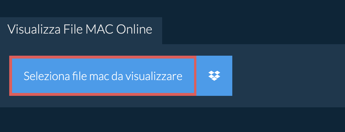 Visualizza File mac Online