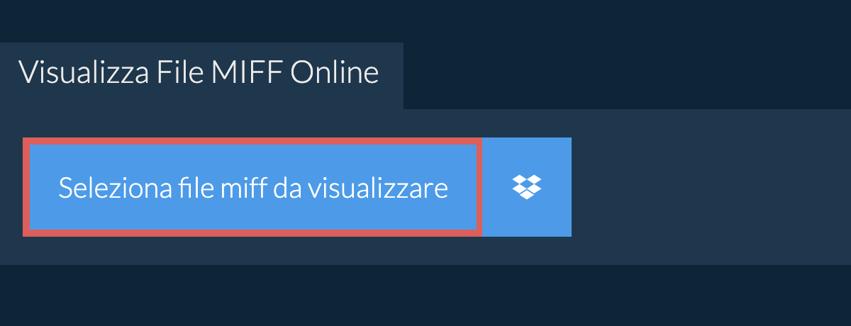 Visualizza File miff Online