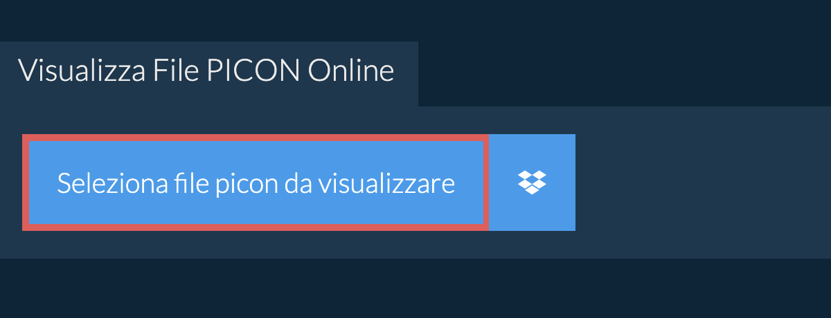 Visualizza File picon Online