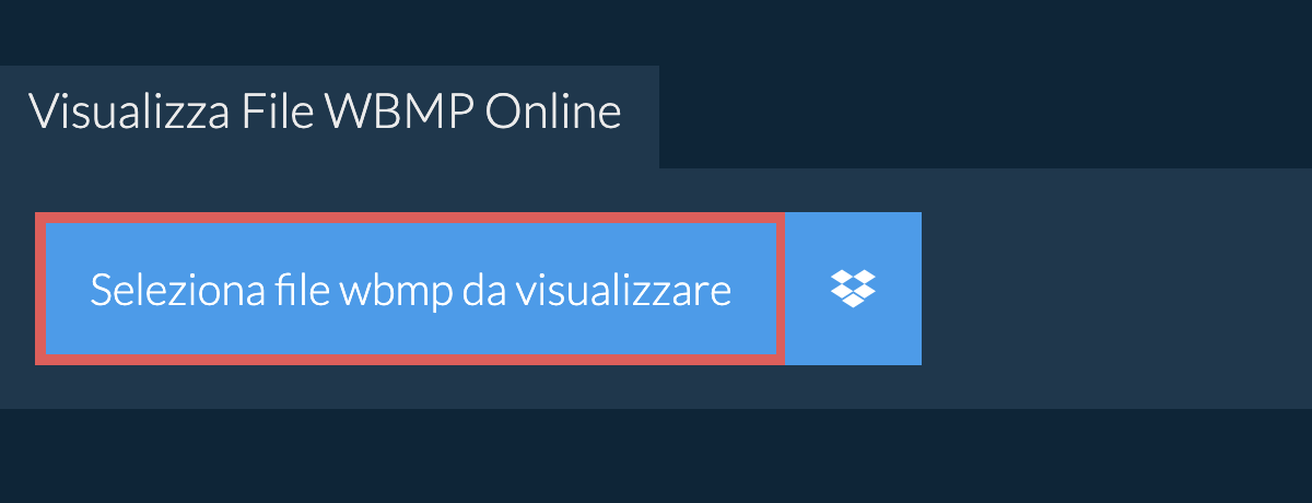 Visualizza File wbmp Online