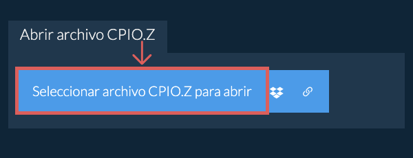 Abrir archivo CPIO.Z