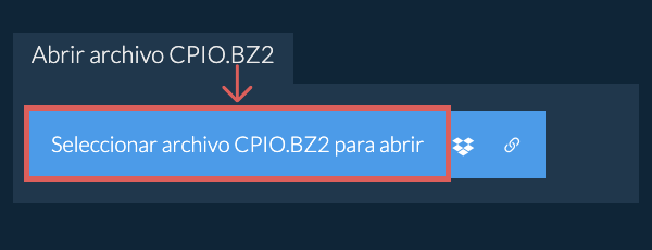 Abrir archivo CPIO.BZ2