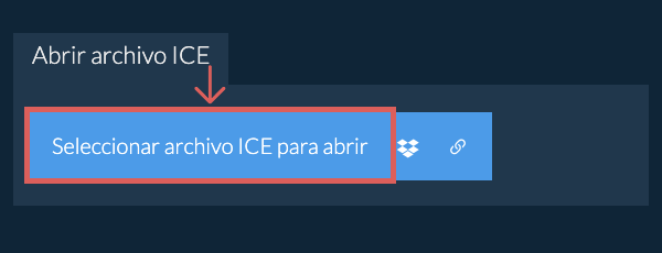 Abrir archivo ICE