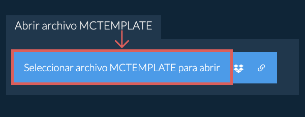 Abrir archivo MCTEMPLATE