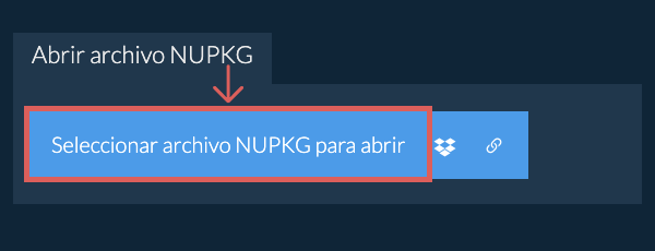 Abrir archivo NUPKG