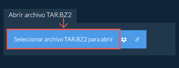 Abrir archivo TAR.BZ2