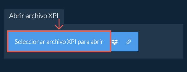 Abrir archivo XPI