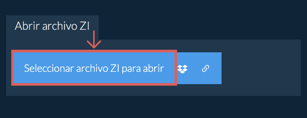 Abrir archivo ZI