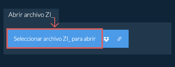 Abrir archivo ZI_