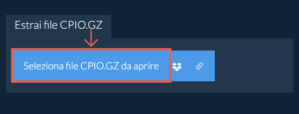 Estrai file CPIO.GZ
