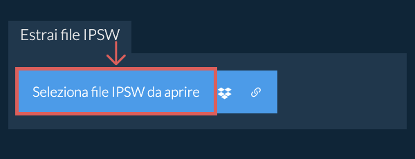 Estrai file IPSW