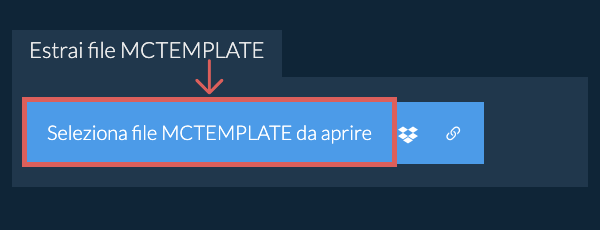 Estrai file MCTEMPLATE