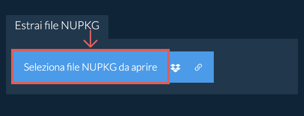 Estrai file NUPKG