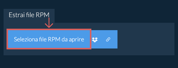 Estrai file RPM