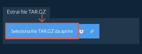 Estrai file TAR.GZ