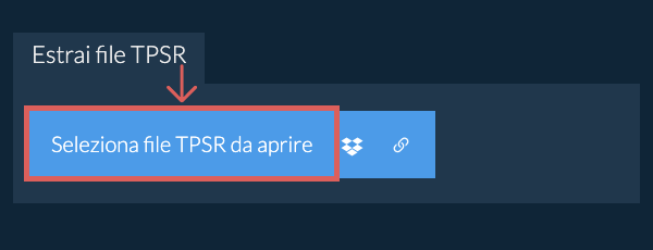 Estrai file TPSR