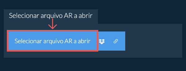 Selecionar arquivo AR a abrir