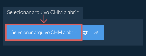 Selecionar arquivo CHM a abrir
