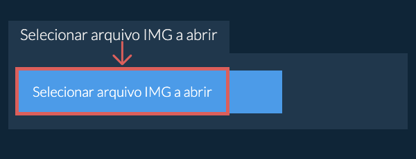Selecionar arquivo IMG a abrir