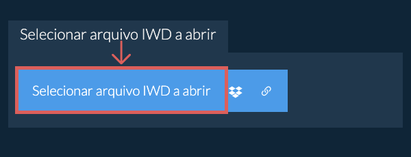Selecionar arquivo IWD a abrir
