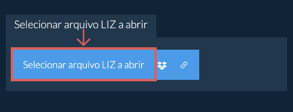 Selecionar arquivo LIZ a abrir