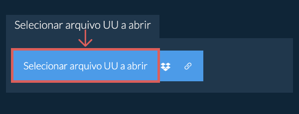 Selecionar arquivo UU a abrir