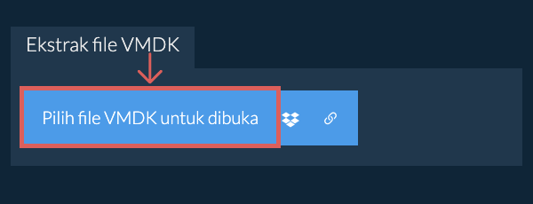 Ekstrak file VMDK