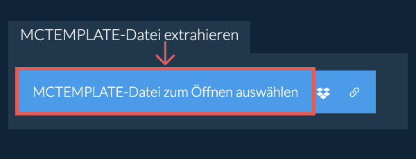 MCTEMPLATE-Datei extrahieren