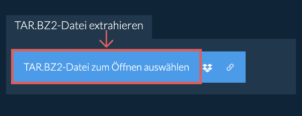 TAR.BZ2-Datei extrahieren