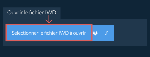 Ouvrir le fichier IWD