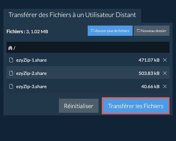 Transférer les Fichiers