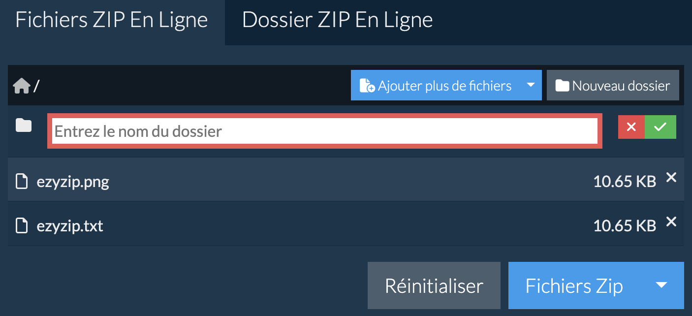 Nouveau dossier