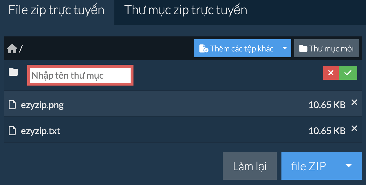 Thư mục mới