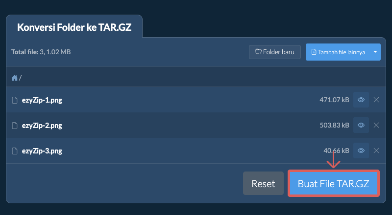Mulai konversi folder Mulai konversi folder