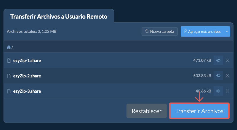 Copiar enlace de transferencia Copiar enlace de transferencia