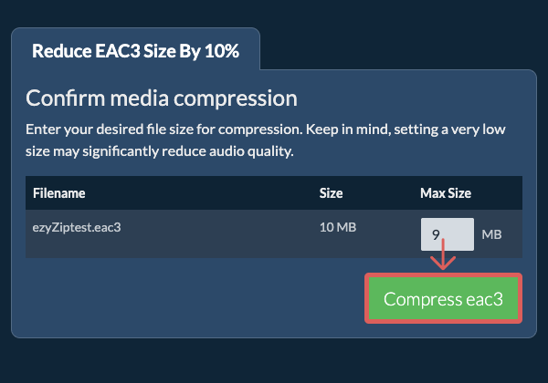 Compress 10%