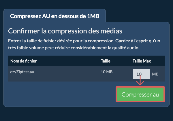 Convertir en 1MB